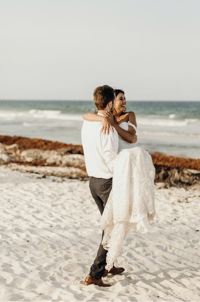 Wedding on the beach Mexico